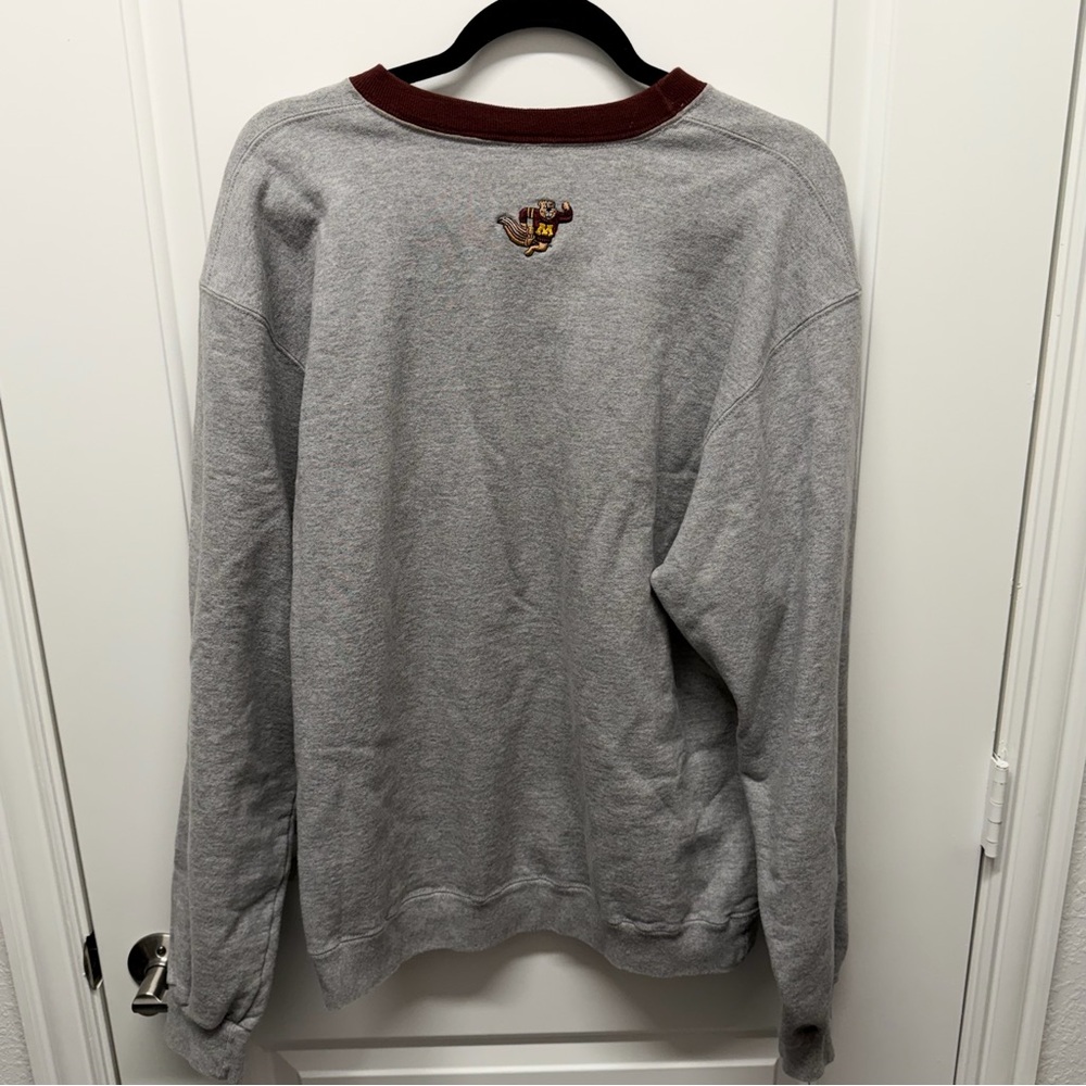Size L - VTG Champion Athletic Minnesota Gophers Crewneck University Embroidered - Picture 4 of 11